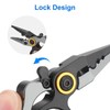 ポータブルフィッシングプライヤーはさみラインカッター、ステンレス製フライフィッシングツール、魚グリッパーフックリムーバー用ギアアクセサリー