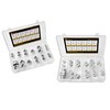 48 Pcs. BSPP Cap & Plug Assortment Hydraulic Adapter Fitting