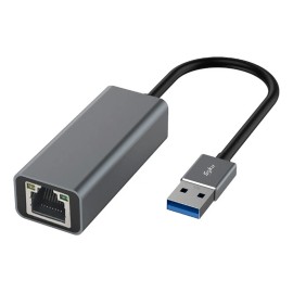 Adaptador Usb 3.0 Rj45 Ethernet Lan Red hasta 1000 Mbps de velocidad