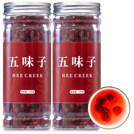 Hee Creek Schisandra Berry Dried 10.6oz/300g Schizandra Berries Tea, Omija,Wuweizi Tea, Premium Chinese Medicinal Materials, Nourishing Tea, Herbal Tea, Health Tea 五味子,五味子浆果干茶