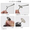 YJRUNFU Round Hole Mini Diamond Cutter, Round Hole Mini Diamond