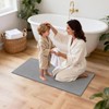 Pauwer Bathroom Rugs Sets 3 Piece, Ultra Thin Bath Mat