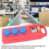 Portable Socket Box 3 Position 3 Hole Outlet IP54 Mobile