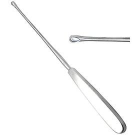 AAProTools Sims OB GYN Curettes 11" (27.9cm), Size 00, Sharp Blade Stainless Steel GYN Instruments