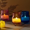 Tessco 12 Pcs 8 oz Colored Mason Jars with Lids