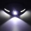 Silicone Headlamp Adjustable Light USB Charging COB Sensing Lamp for
