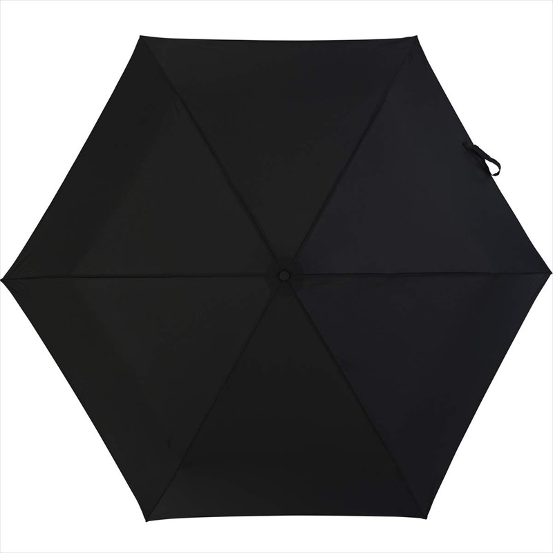 nifty colors 5075BK Unisex Folding Umbrella, Carbon Lightweight Mini 60