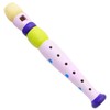 keepdrum KFL1PK Pink Purple Lilac Wooden Flute for Children Kids