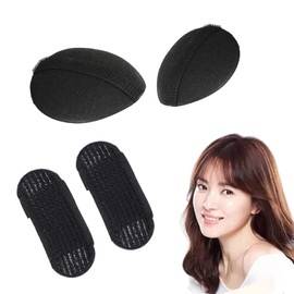 Hair Cushion, Hair Clip, Fixing Sponge, Volumizing Hair Base, For Weddings, Hair Accessories, Hairdressing Tool, Banquets, Parties, Hair Accessories, 4 Pieces, Bangs Securing Sheet