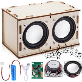 Dromlag Teenage Boy Gifts DIY Bluetooth Speaker, Boys Toys Age 6-12 Year Old Boy Girl Gifts for Teenage Boys Toys Gifts for 8-15 Year Old Boys Girls Science Experiments for Kids Easter Gifts for Kids