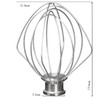 6-Wire Whip Attachment Fits KitchenAid Tilt-Head Stand Mixer Replace K45WW,