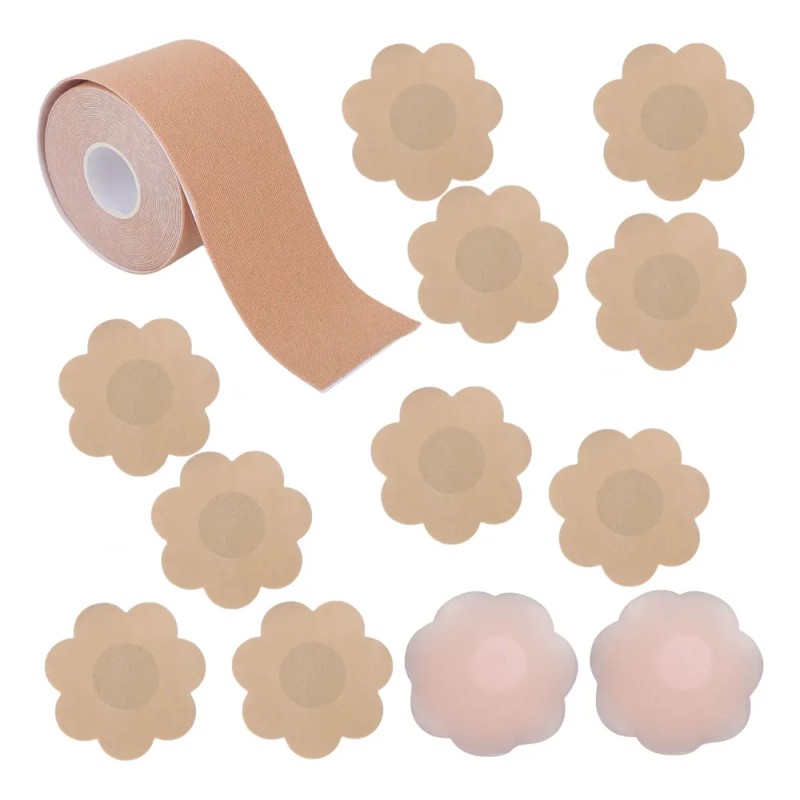 Set De Cinta Elástica Para Levantamiento De Senos, Transpira