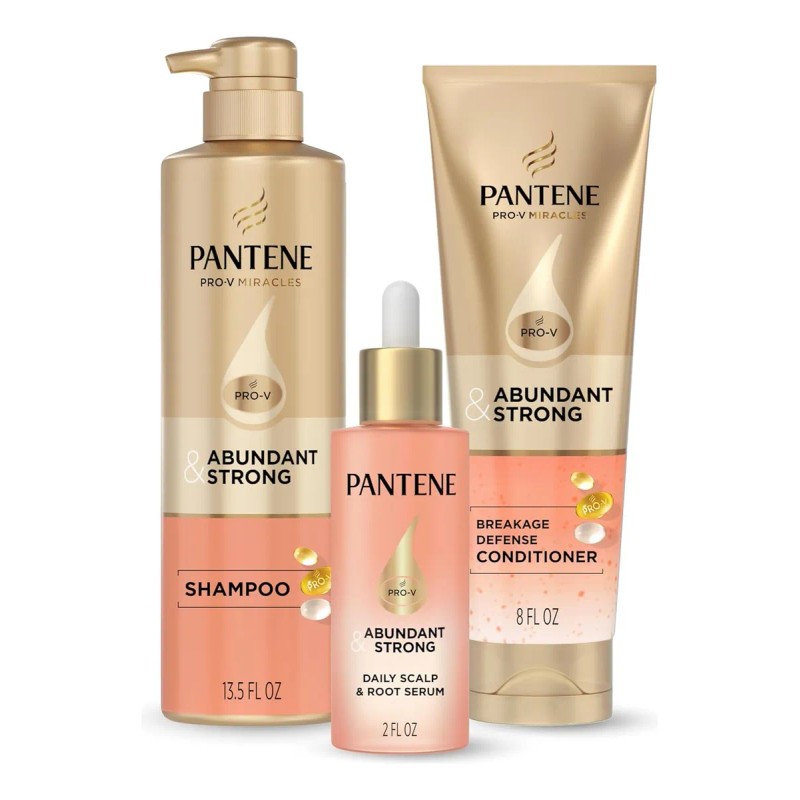 Pantene Champú 3 Piezas Con Complejo Provitamina B5