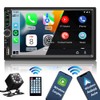 Double Din Car Stereo with Wireless Apple Carplay,Wireless Android Auto,7