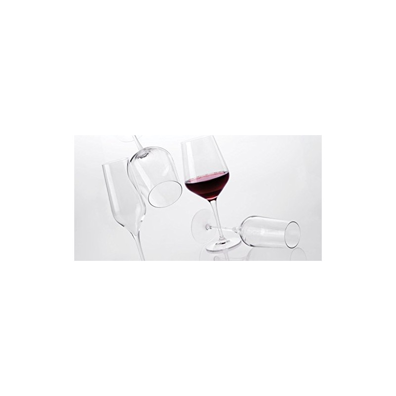 Bormioli Rocco Electra Flute Glasses, Clear, Set of 6