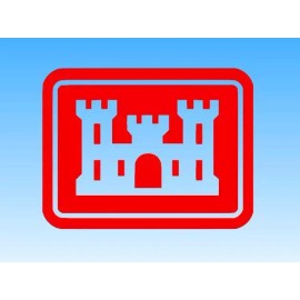 Corps of Engineers Vinyl Window Sticker Decal