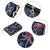 Sletend RFID Credit Card Holder Underwater World Fish Octopus Leather