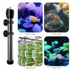 Orlushy Submersible Aquarium Heater,200W Adjustable Fish Tahk Heater with 2