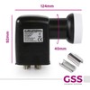 GSS Quattro LNB Suitable for Multiswitch with LTE Filter -