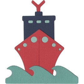 QuicKutz We R Memory Keepers 4-Inch by 4-Inch Die, Cruise Ship