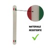 JJ LMS Padel Protection Racket with Italian Flag, Transparent, Durable,