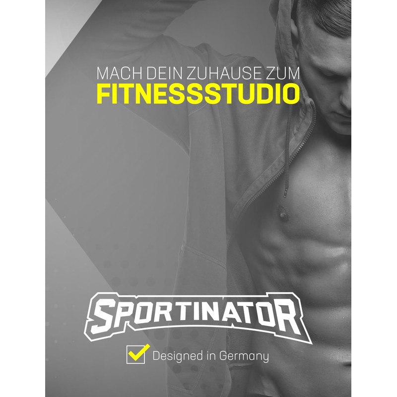 SPORTINATOR® Adjustable rope length, endurance, cardio, indoor/outdoor, fitness, boxing, speed