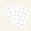 Gift Stickers Message Stickers Mizuhiki Ribbon Pattern, 50 Sheets (5