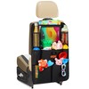 SURDOCA Upgraded Car Organizer with 11-inch Tablet Holder, 8 Pockets,