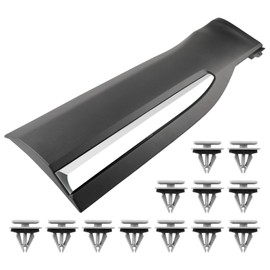 MOTOALL Right Passenger Side Rear Door Molding Trim Lower LB5B-S25334-D for 2020 2021 Ford Explorer