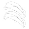 2pcs Four Layer Headband Headband Crown Accessory Crown Diy Frame