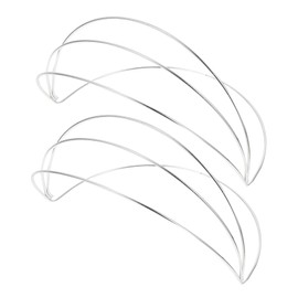 2pcs Four Layer Headband Headband Crown Accessory Crown Diy Frame Headdress Frame Crown Charm Crown Base Iron Crown Frame Hair Wear Diy Base Tiara Diy Frame Crown Diy Base