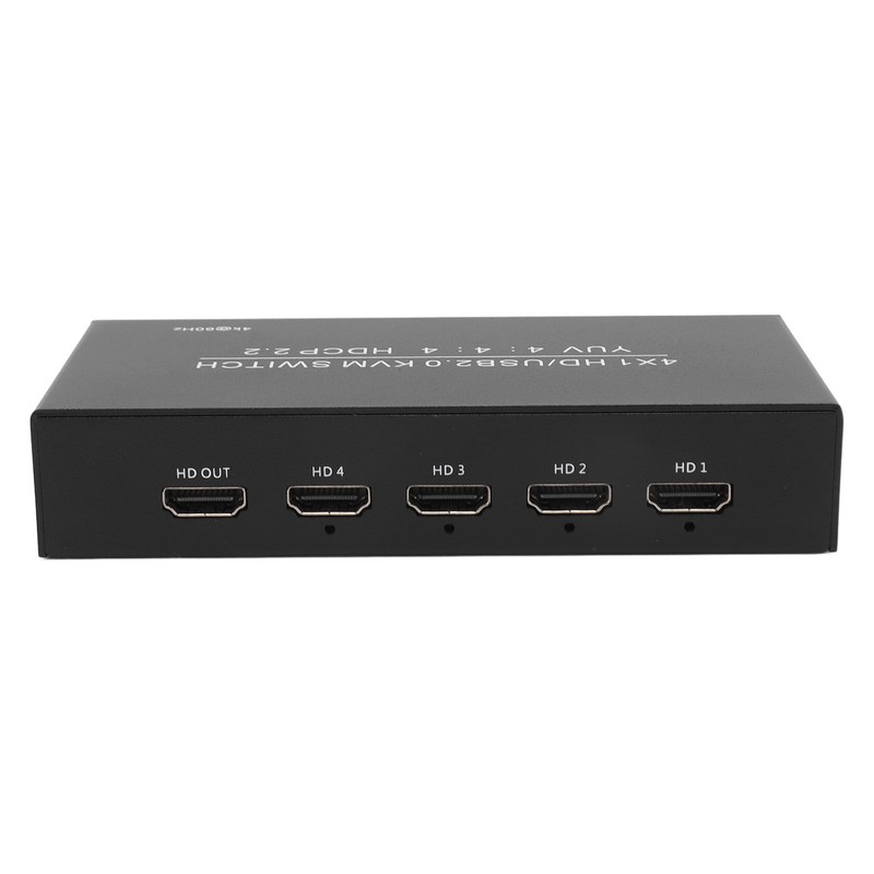 HD Multimedia Interface KVM Switcher Professional 4 Port 4K 60Hz