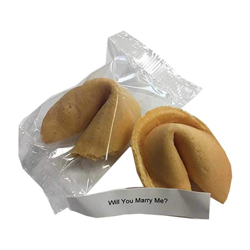 VictoryStore Wedding Proposal: Will You Marry Me? Fortune Cookie With