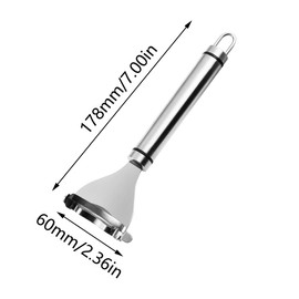 2Pcs Stainless Steel Corn Peeler, Corn Shaver Scraper Corn Thresher Tool Cob Kernel Separator for Kitchen Tool and Gadgets