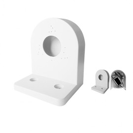 White Wall-Mountable CCTV Camera Bracket with Storage WM200 2ea