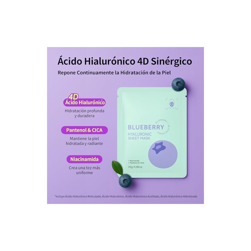 Kit Cuidado Facial BeauBase Set Mascarillas Faciales 25 Piezas