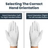 PUR3 Golf Cabretta Leather Golf Gloves - 3 Pack Pearl
