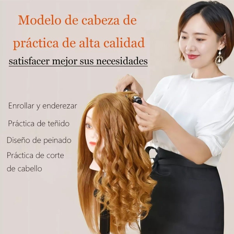 Best Cabeza Con Cabello Para Entrenamiento De Peluquería