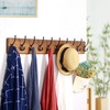 WEBI Coat Rack Wall Mounted,Wood Coat Hooks Wall Mounted,16’’ Hole