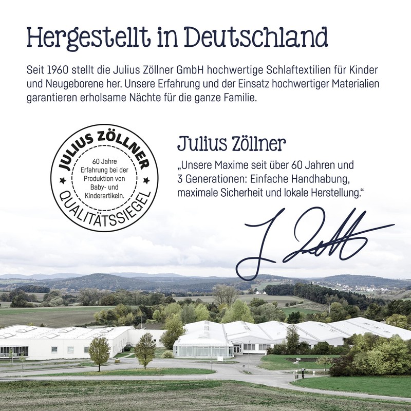 Julius Zöllner Hygiena Blanket, Washable at 95 °C, Suitable for
