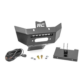 Rough Country LED Winch Bumper w/Winch Tray for 12-22 Can-Am Renegade - 97072
