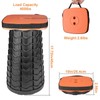 Boreeman Upgraded Collapsible Stool, Square Portable Stool, Lightweight Yet More