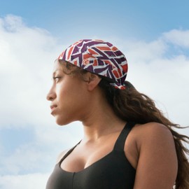 Full Triangle 2.0, Tri-Layer EvapoCOOL Ventilation Technology, Adjustable Tie Full Coverage Bandana, Moisture-Wicking, Cooling Headwrap