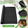 27×27inch Washer Drain Pan Silicone Mat, With Raised Edge Washing