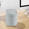 Knifefish 2 L Mini Trash Can with Lid, Desktop Mini