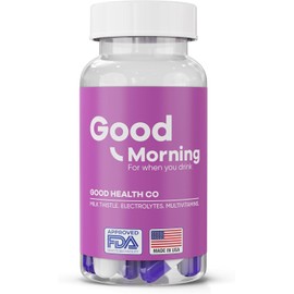 Good Morning Hangover Relief - 1 Bottle (60 Capsules Per Bottle)