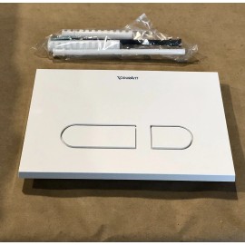 Duravit WD5008011090 Bathroom Wall Mount Actuator Plate for Toilet WHITE New