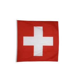 Flaggenfritze Flag Switzerland – 150 x 150 cm + Free Sticker XXL Flag