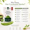 ONE WITH TEA- Matcha Latte Powder USDA ORGANIC Matcha ceremonial,