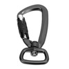 Carabiner Clip Auto Locking Square Bottom 360 Rotational Hook Accessory